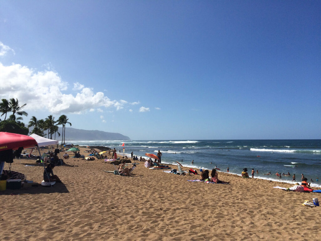 ハレイワビーチパーク(Haleiwa Beach Park)