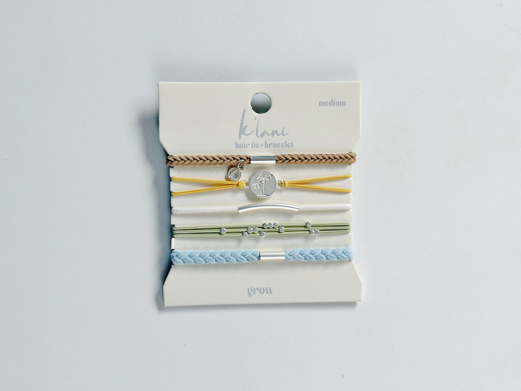 K'lani Hair Tie Bracelets - grow(ケラニ ヘアタイ・ブレスレット)