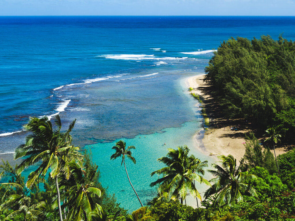 ケウ・ビーチ(Ke’e Beach)